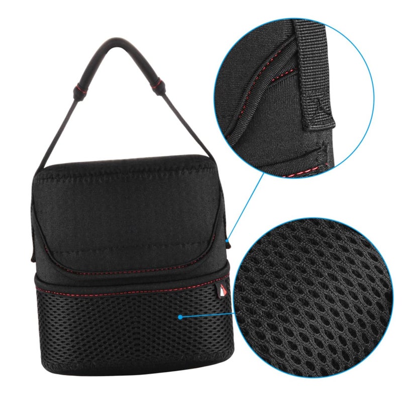 Portable Carrying Case for Cordless Speaker Protective Dust Cover with Hook and Closure Outdoor Travel Storage - Image 5