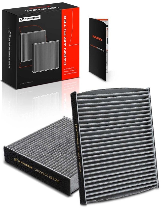 A-Premium 2-Pack Cabin Air Filter w/Activated Carbon Compatible with Lexus - Image 1