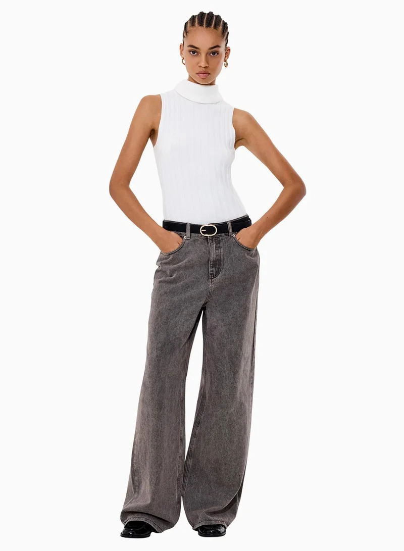 فرنش كونكشن جينز دالاس دينم مستقيم الساق