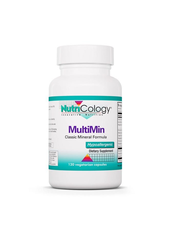 Nutricology - Multimin Classic Essential Mineral Formula 120 Vegetarian Capsules - Image 1