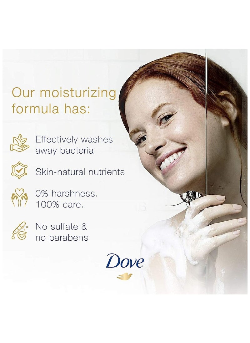 Dove Deeply Nourishing Body Wash Original With no Sulfates or Parabens 500 ml x 3  - Image 4
