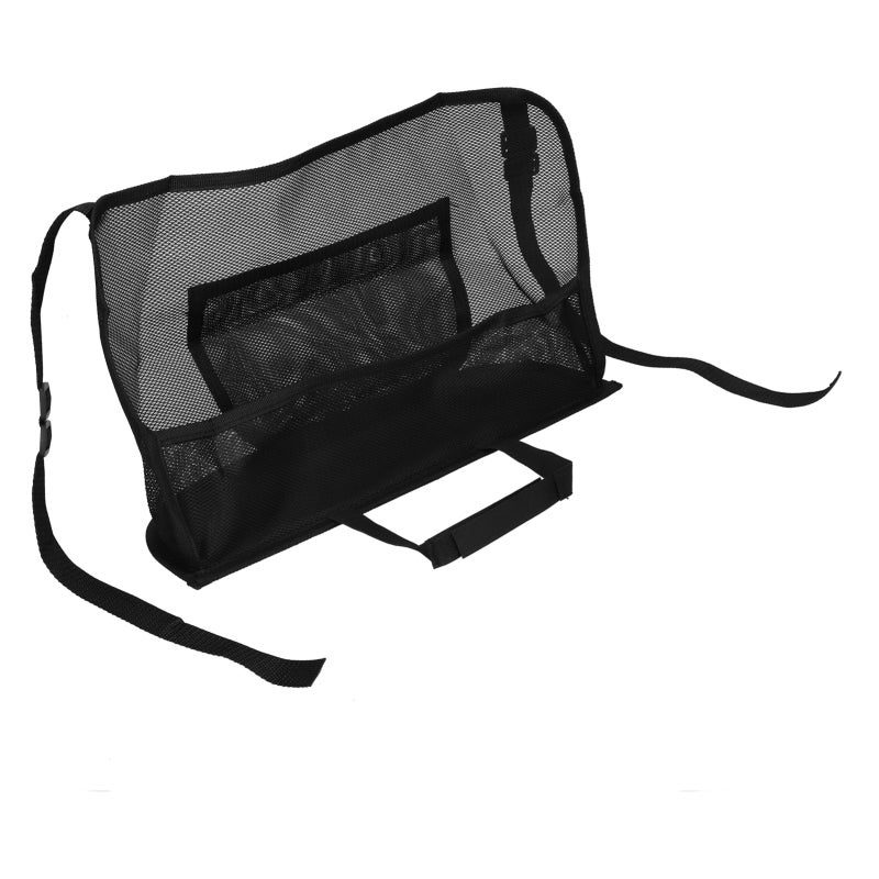 Car Net Pocket: Large Capacity Thickened Polyester Fiber - Pet & Child Barrier Between Seat Organizer for Car Front Seat Gap Storage & Safe Driving - Image 5