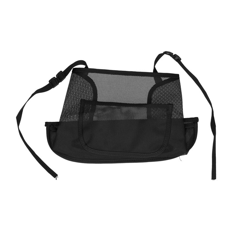 Car Net Pocket: Large Capacity Thickened Polyester Fiber - Pet & Child Barrier Between Seat Organizer for Car Front Seat Gap Storage & Safe Driving - Image 1