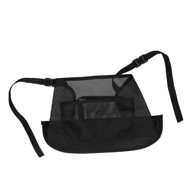Car Net Pocket: Large Capacity Thickened Polyester Fiber - Pet & Child Barrier Between Seat Organizer for Car Front Seat Gap Storage & Safe Driving - Image 3