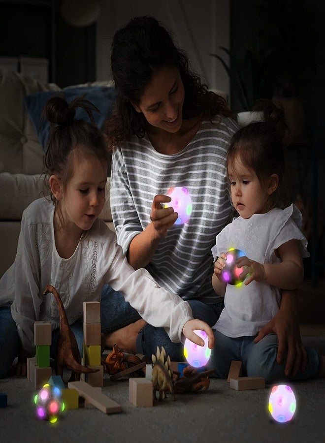 ArtCreativity Light Up Disco Balls, Set of 2, Rubber Balls for Kids with Flashing LEDs, Light Up on Impact, LED Toys for Boys and Girls, Stress Balls for Kids, Fun Birthday Party Favors - Image 5