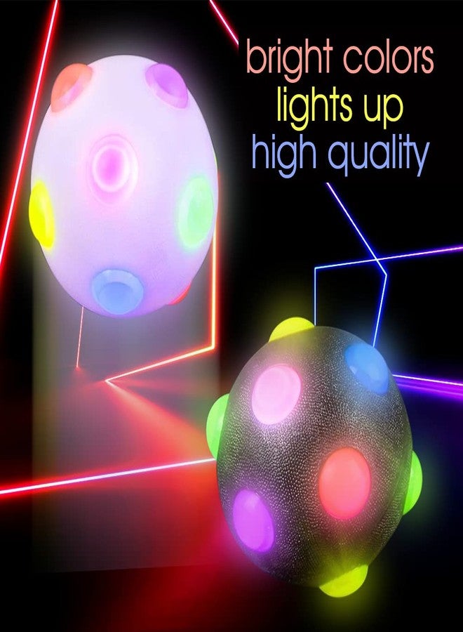 ArtCreativity Light Up Disco Balls, Set of 2, Rubber Balls for Kids with Flashing LEDs, Light Up on Impact, LED Toys for Boys and Girls, Stress Balls for Kids, Fun Birthday Party Favors - Image 4