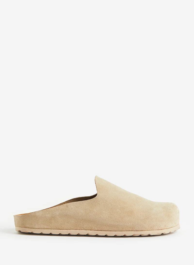 H&M Suede Mules