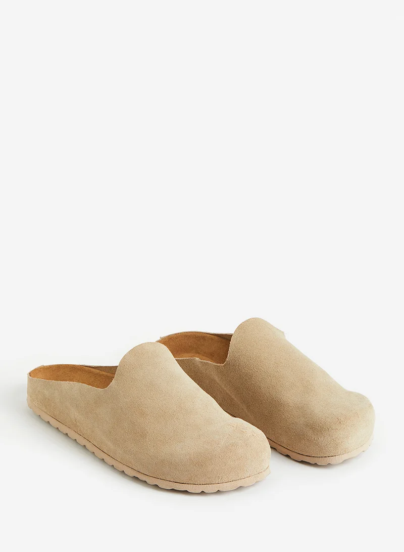 H&M Suede Mules