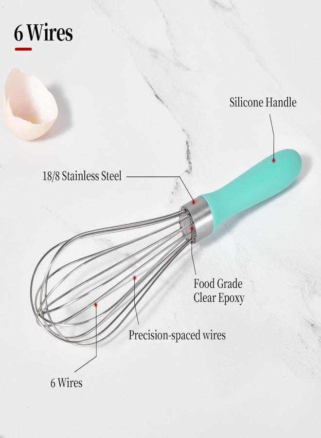 VARNH Premium Silicone Kitchen Whisk | Stainless Steel Handle | Safe for Non-Stick Cookware - Ideal for Baking, Mixing & Whipping - Image 4
