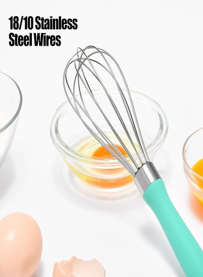 VARNH Premium Silicone Kitchen Whisk | Stainless Steel Handle | Safe for Non-Stick Cookware - Ideal for Baking, Mixing & Whipping - Image 5