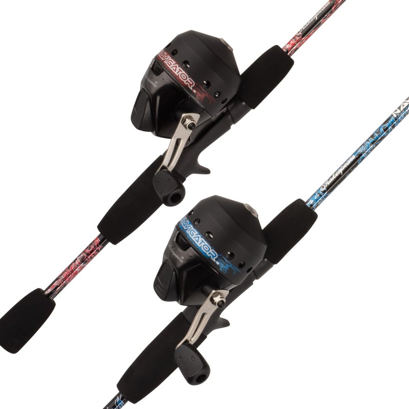 Shakespeare Navi5610Sccbo Navigator Spin cast Rod Reel Combo 2 Piece Medium 56