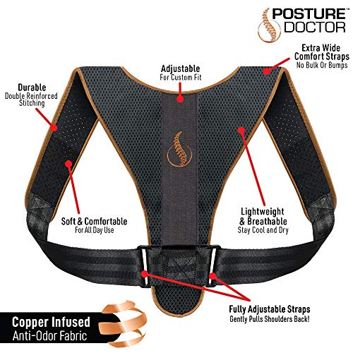 Ontel Posture Doctor Quick & Easy Posture Corrector, Adult, Pack of 1 - Image 2