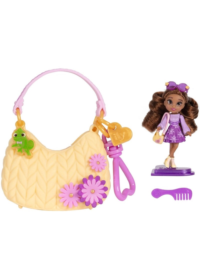 Disney - Disney ILY Tote-Ily Teenies Mini Doll Series 1, Assorted 1 Piece (Style & Color May Vary) | Disney Character | Mini Bag with Figure | Fashion Doll | Cute Doll | Collectible Figure | Perfect for Kids and Disney Lovers - Image 1
