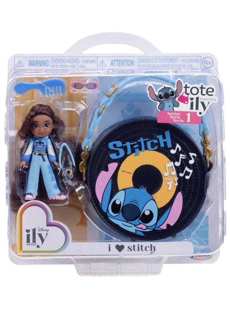 Disney - Disney ILY Tote-Ily Teenies Mini Doll Series 1, Assorted 1 Piece (Style & Color May Vary) | Disney Character | Mini Bag with Figure | Fashion Doll | Cute Doll | Collectible Figure | Perfect for Kids and Disney Lovers - Image 1