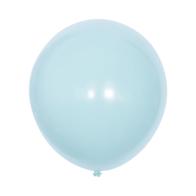 Balloon Wholesale 100 10 Inch 2.2g Round Thickened Latex Balloon Party Decoration Wedding Macaron Balloon Macarons Blue (100)