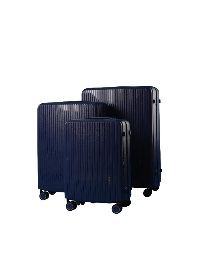 SONADA SONADA Unbreakable Luggage Unisex  ,Expandable ,International Lock With 4 Double Silent Wheels Set of 3  - Image 1