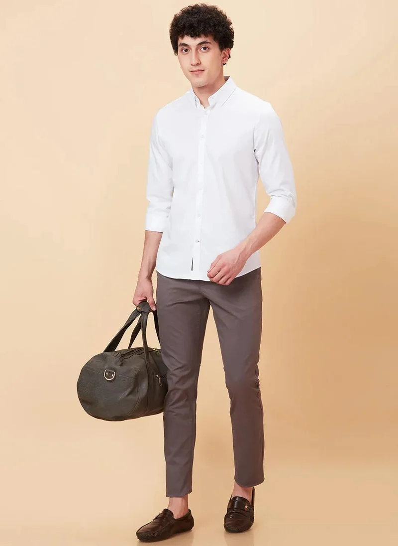 Being Human CORN STALK Men Slim Fit Chinos Trousers for Men | Best Price UAE