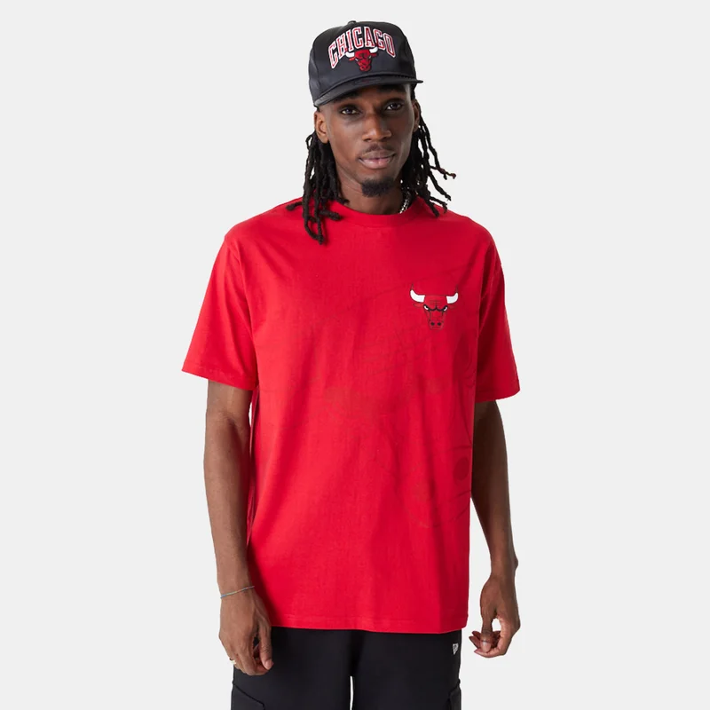 NEW ERA Men's Chicago Bulls NBA Logo T-Shirt
