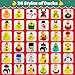 Fudragtn 36Pcs Christmas Rubber Ducks in Bulk 2 Inch Mini Christmas Ducks Bath Toys for Kids Boys Girls Holiday Rubber Ducks for Jeep Ducking Xmas Party Favors Decorations Stocking Stuffers Gifts - Image 4