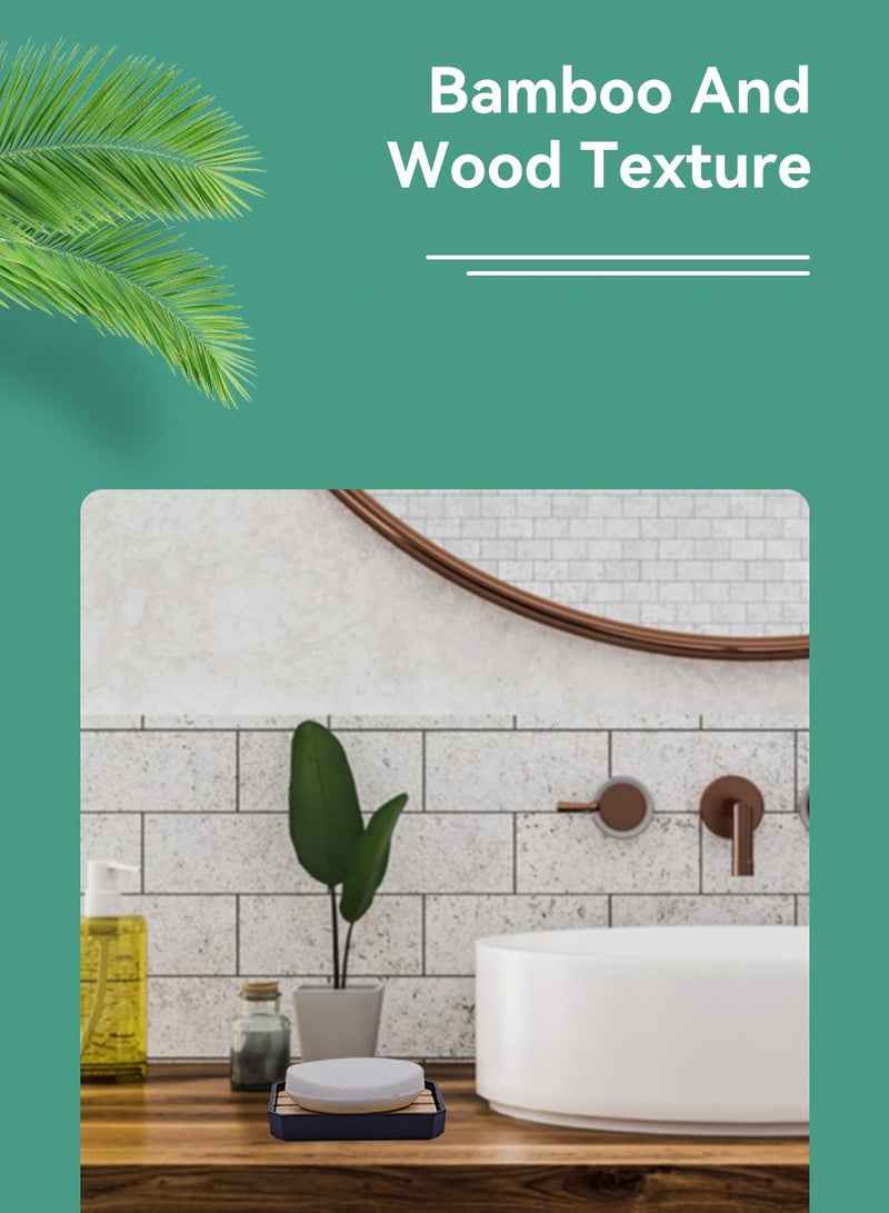 ليوكور طقم اكسسوارات الحمام 7 قطع باللون الأسود - Image 5