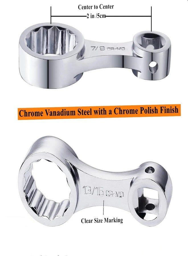 FLZOSPER 7/16-Inch 12 Point Box End Torque Adapter Extension 3/8’’ Drive Durable Torque Wrench Adapter for Torquing in Hard to Reach Places - Image 3