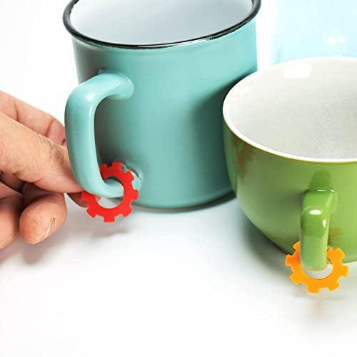 Name-Me ARG Drink Markers. Pack of 24 Silicone Identification Tags for Cups, Glasses, Mugs, Stem Wine Glasses and More Drink Containers - Image 5