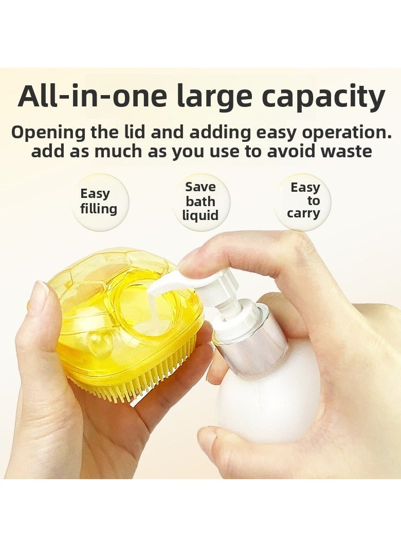 Goolsky Silicone Pet Bathing Magic Brush – Universal Bath and Massage Brush for Cats and Dogs - Image 3