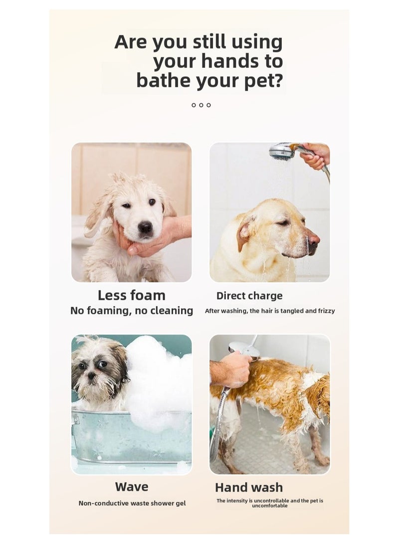 Goolsky Silicone Pet Bathing Magic Brush – Universal Bath and Massage Brush for Cats and Dogs - Image 5