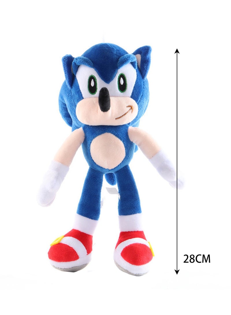 Cartoon Doll Doll Children Cute Anime Plush Toy (Blue Supersonic Mouse) - Image 2