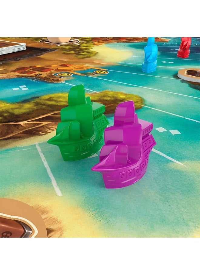 Space Cowboys - Jamaica Board Game (New Edition) ; Strategy Game ; Family Board Game For Adults And Kids ; Pirate Adventure Game ; Ages 8+ ; 26 Players ; Average Playtime 3060 Minutes ; Made By Space Cowboys - Image 1