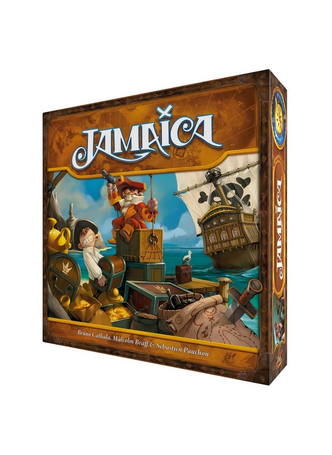 Space Cowboys - Jamaica Board Game (New Edition) ; Strategy Game ; Family Board Game For Adults And Kids ; Pirate Adventure Game ; Ages 8+ ; 26 Players ; Average Playtime 3060 Minutes ; Made By Space Cowboys - Image 1