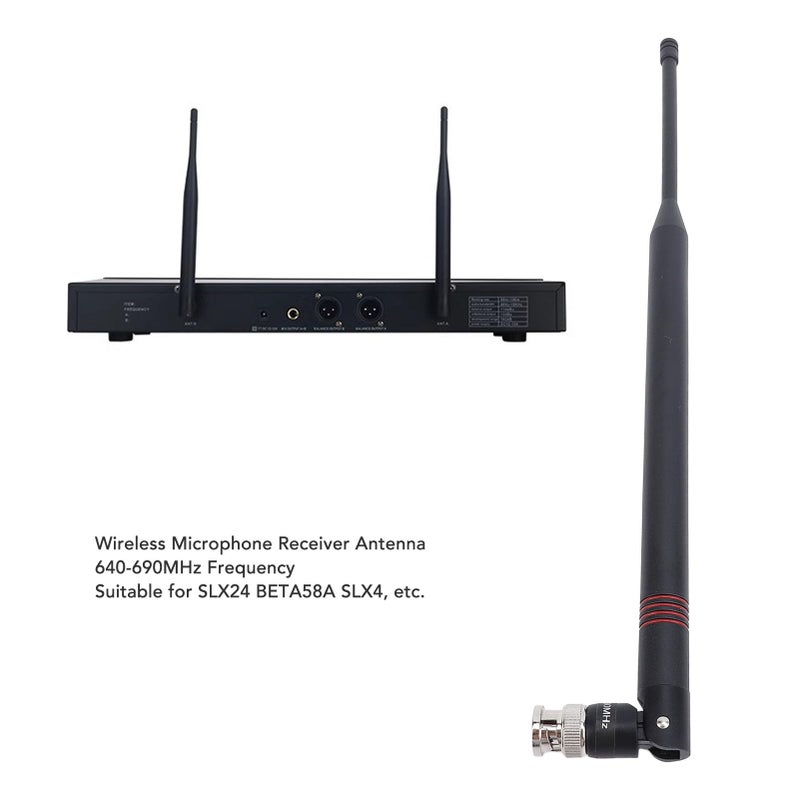 Universal BNC Microphone Receiver Antenna Replacement Part SLX24 SLX4 Wide Frequency Range - Image 4
