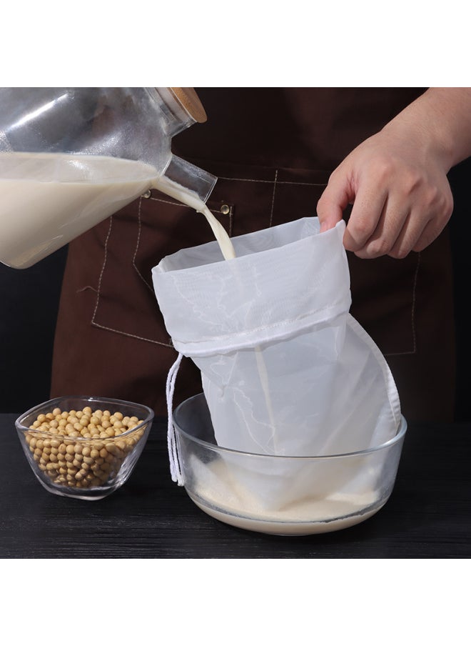 Bai Jie Baijie Gauze Filter Miracle Kitchen Soy Milk Strainer Household Chinese Medicine Sediment Bag Ultra-fine Nylon Presser 2 Pieces  - Image 5