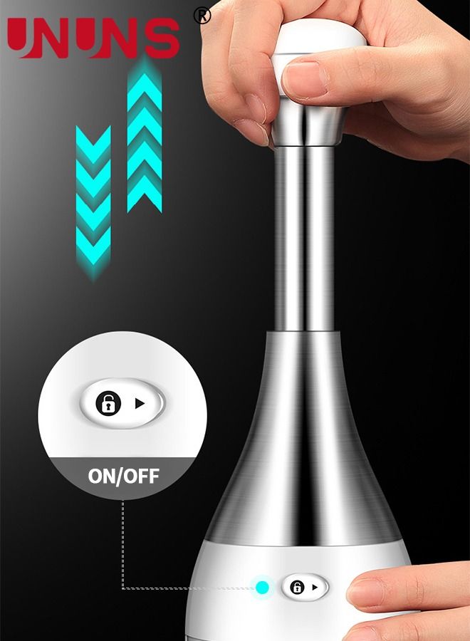 UNUNS Manual Food Chopper,Express Hand Held Garlic Chopper,Multi-function Ginger And Garlic Chopper,Chop Cut Fruits,Vegetables,Herbs,Onions - Image 4