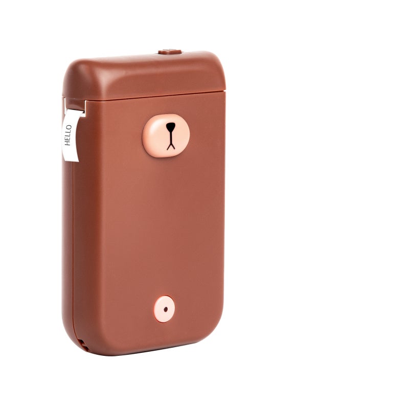 AIMO Label Printer: 203DPI Inkless Pocket Printer - BT Connected Mobile Printer for Home Storage, Office, Study, Journal Making - Image 1