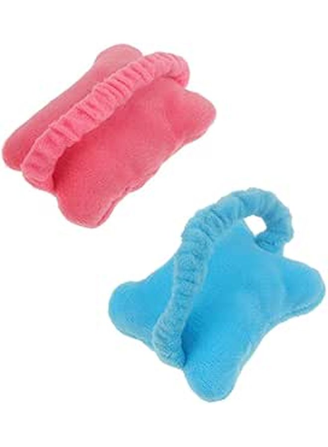 Ergonomic Mouse Wrist Rest Pad and Support Set 2PCS for Office Computer Work Random Color - Image 1