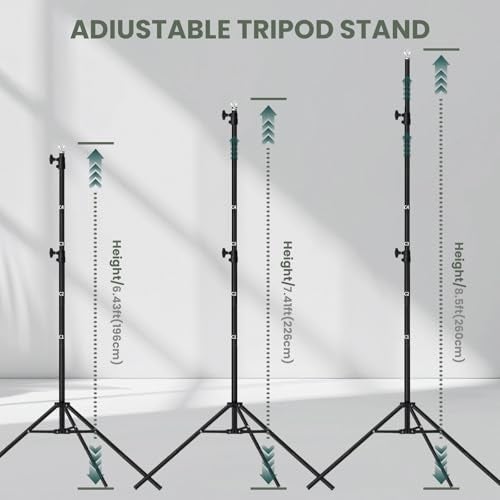 Maxztill 8.5x10 ft Backdrop Stand, Maxztill Adjustable Back Drop Banner Stand, Photography Photo Studio Background Stand Support Kit for Parties Wedding Decoration with Carrying Bag - Image 4