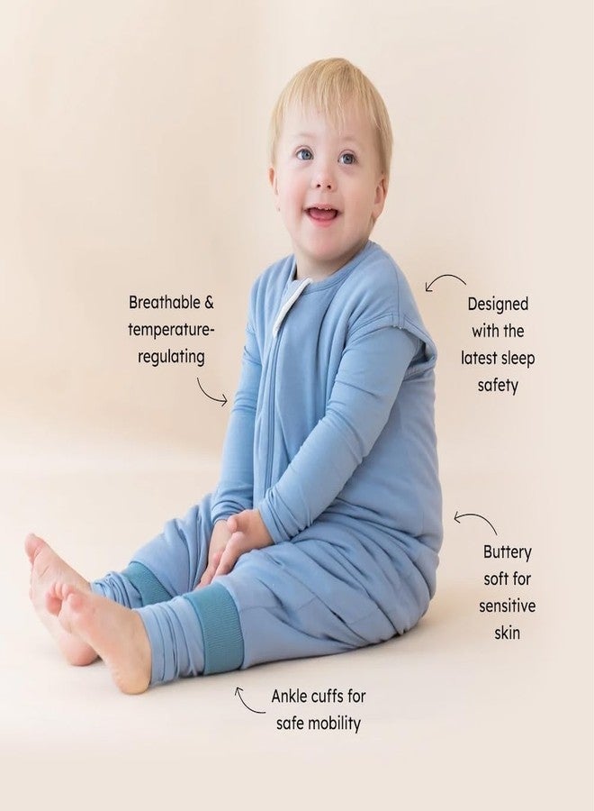 كايت بيبي حقيبة نوم KYTE BABY للجنسين للأطفال الصغار - مصنوعة من الرايون من الخيزران 1.0 توغ، (كبير، وردي فاتح) - Image 3