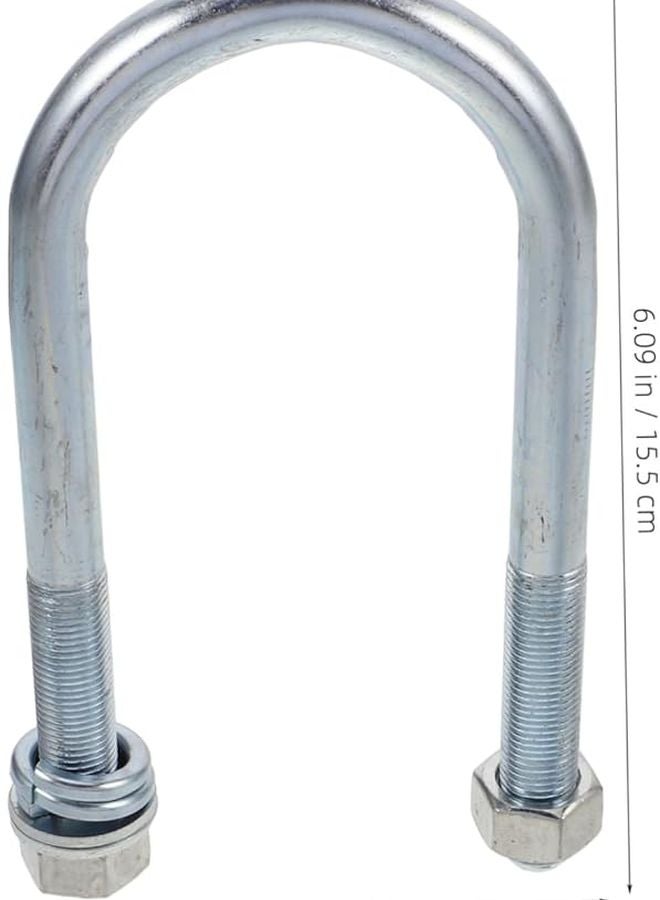 مجموعة براغي نابضات مقطورة ثقيلة 4 قطع مع ملحقات تركيب الشماعات - Image 3