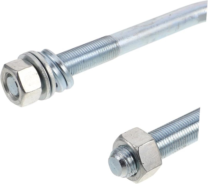 مجموعة براغي نابضات مقطورة ثقيلة 4 قطع مع ملحقات تركيب الشماعات - Image 4