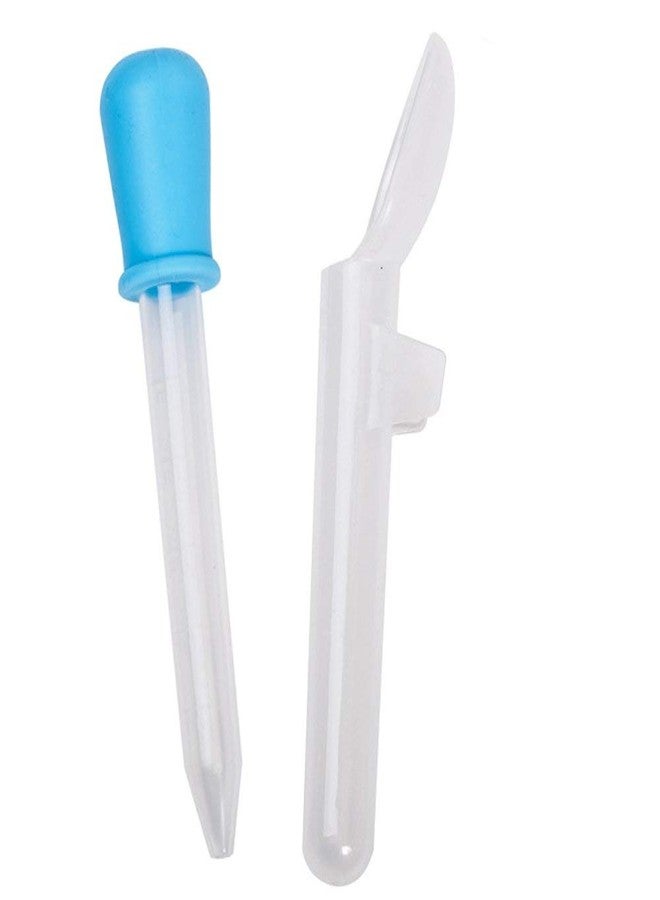 Moppets Baby Medicine Feeder Set with Graduated Dropper and Spoon (Blue)(Pack of 1) - Image 2