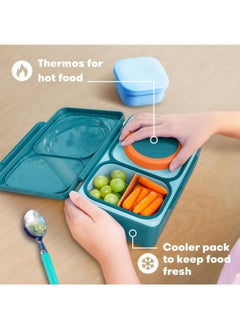 Omielife OmieBox Up Thermos 350ml Teal Green  - Image 3