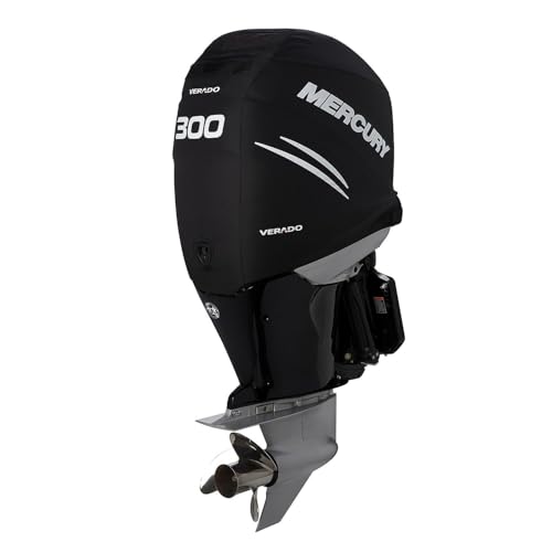 MERCURY Vented Splash Cover for L6 300hp Verado Outboard Engines Black - Image 1