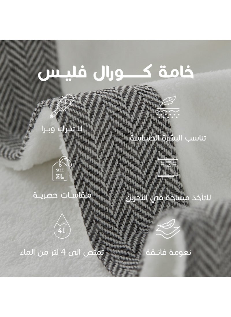 ريفي غطاء شعر ملكي ابيض ريفي  مقاس كبير  - Image 4