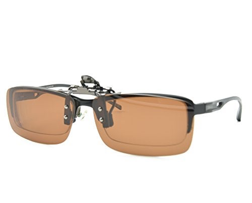 Besgoods Polarized Clip-on Flip up Sunglasses Metal Clip Lenses Glasses for Driving Fishing Cycling Outdoor Sport - Image 5
