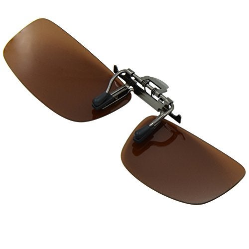 Besgoods Polarized Clip-on Flip up Sunglasses Metal Clip Lenses Glasses for Driving Fishing Cycling Outdoor Sport - Image 4