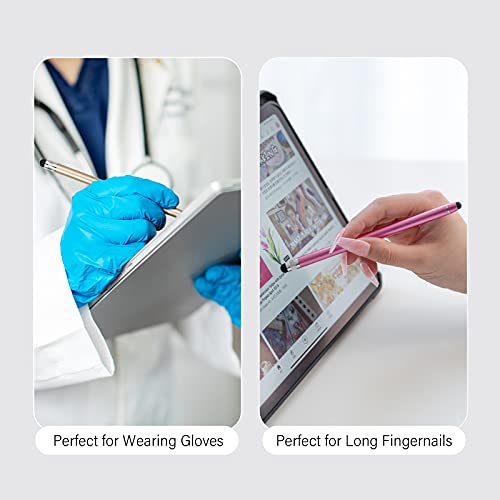 Abiarst Stylus Pens for Touch Screens, Abiarst High Precision Capacitive Stylus for iPad iPhone Tablets Samsung Galaxy All Universal Touch Screen Devices - Image 3