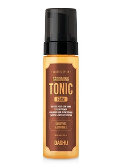 Dashu DASHU Classic Style Grooming Tonic Foam | Fix & Gentle Hold, Styling Primer, Heat Shield Hair Tonic | Hair Care Styling Foam 6.76 Fl Oz Pump Dispenser  - Image 1