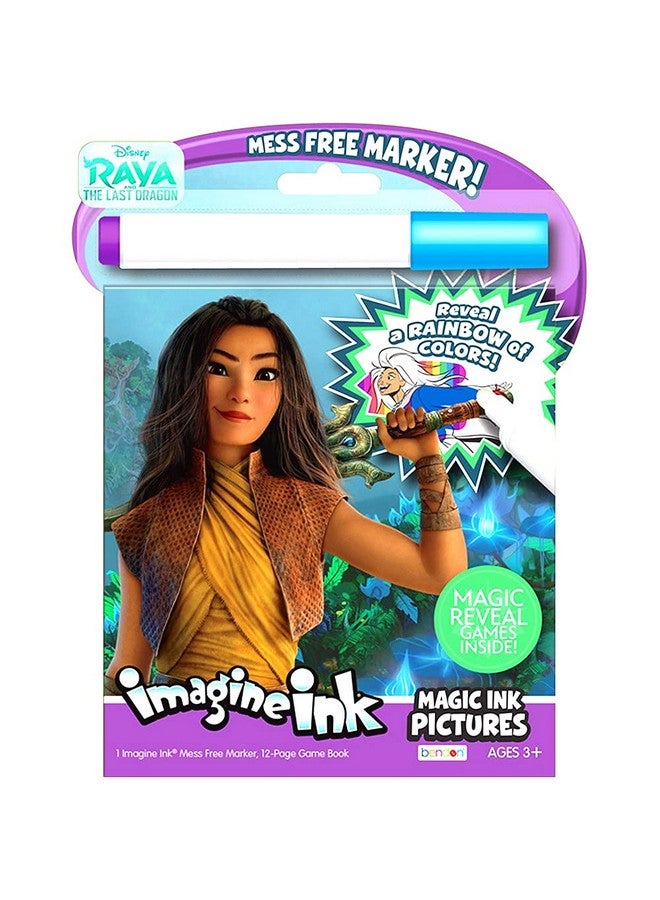 Bendon Disney Raya and The Last Dragon Coloring Books Set with Imagine Ink Coloring Book, Play Pack, Stickers, and More - Image 4