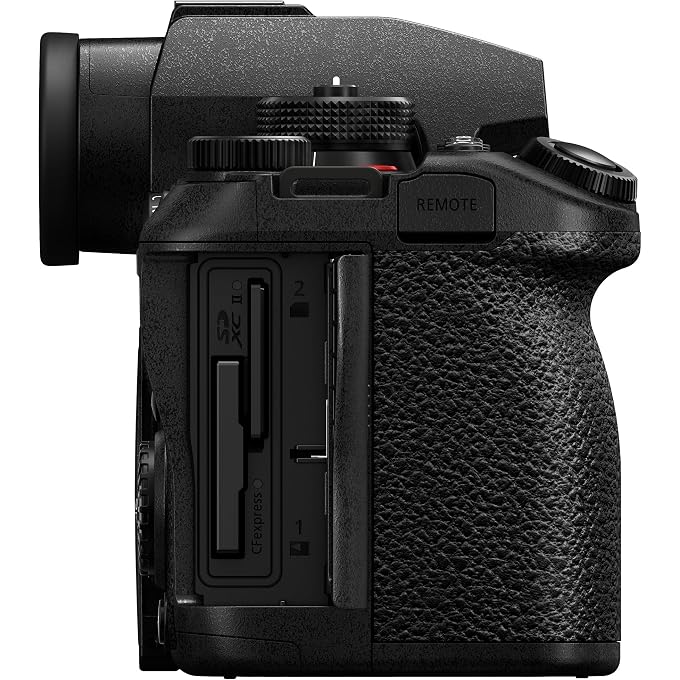 rayihni LUMIX S1II 6K Digital Camera, Mirrorless Full Frame, Hybrid Shooting with 24.1MP, 5.1K 60p Open Gate Video, 15 Stops Dynamic Range, Prores RAW HQ Internal Recording, L-Mount - DC-S1M2, Black - Image 4